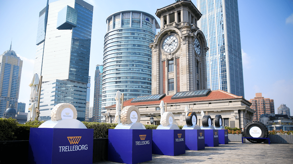 Trelleborg Material Handling press room